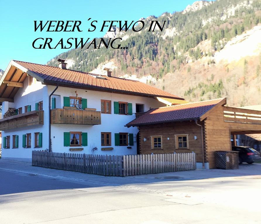 Weber'S Fewo Graswang Bagian luar foto